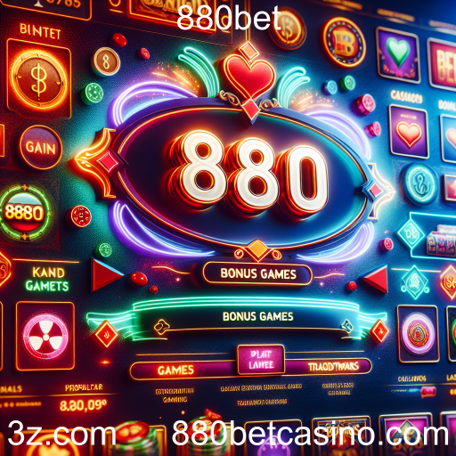 Descubra a Categoria de Bônus na 880bet
